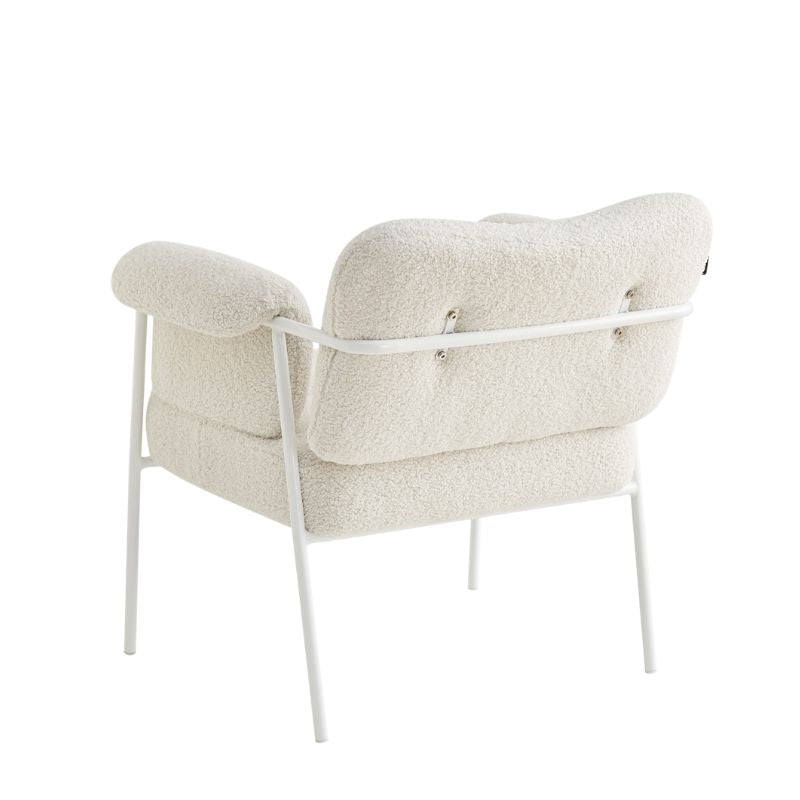 Poltron me krahe ZOLANI, White