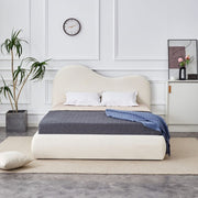 Double bed POSITANO, White