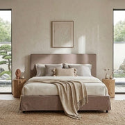 Double bed PAVIA, White