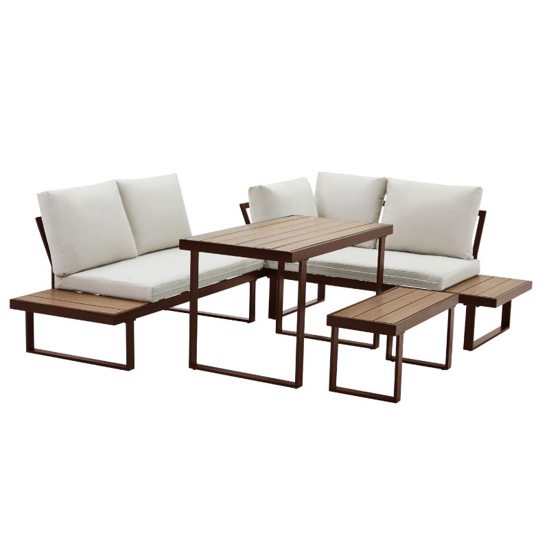 Set outdoor HEDA, BROWN