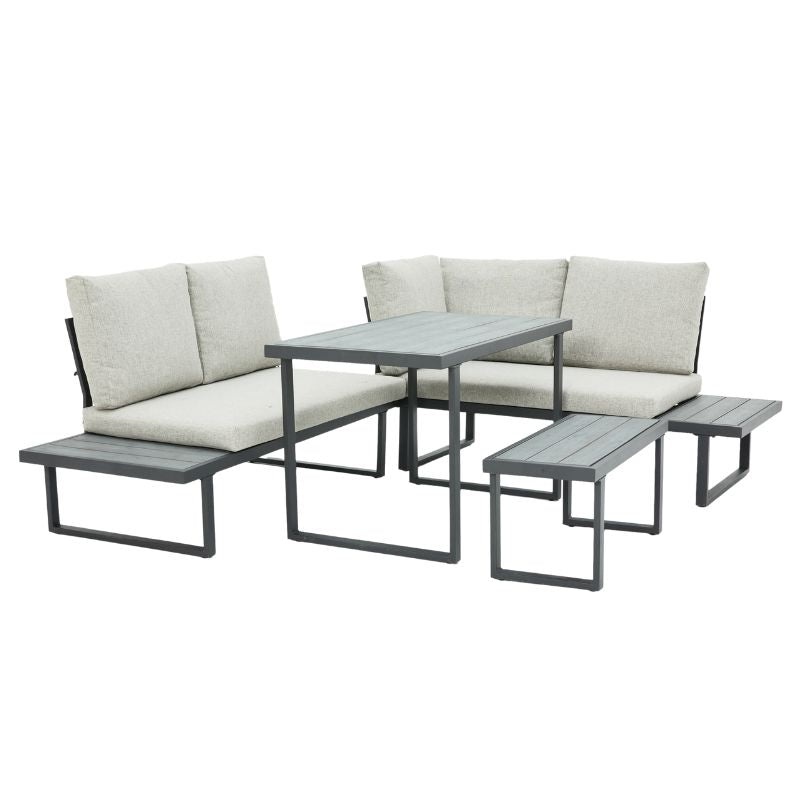 Set outdoor HEDA, GREY