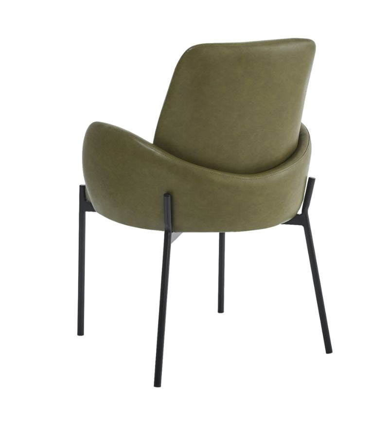 Chair MAEVA, Beige + Brown