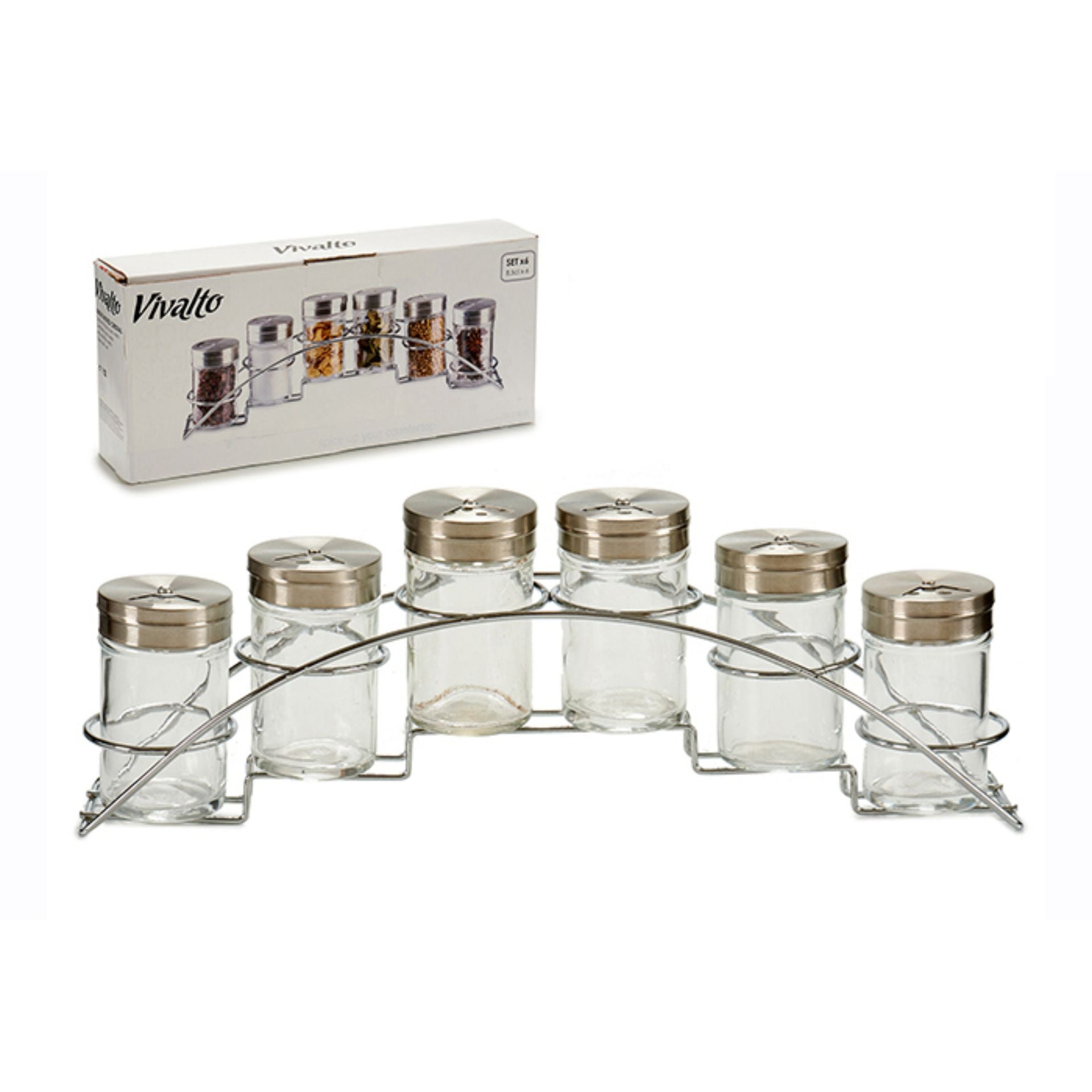 Set mbajtëse erëzash 85 ml 6 copë