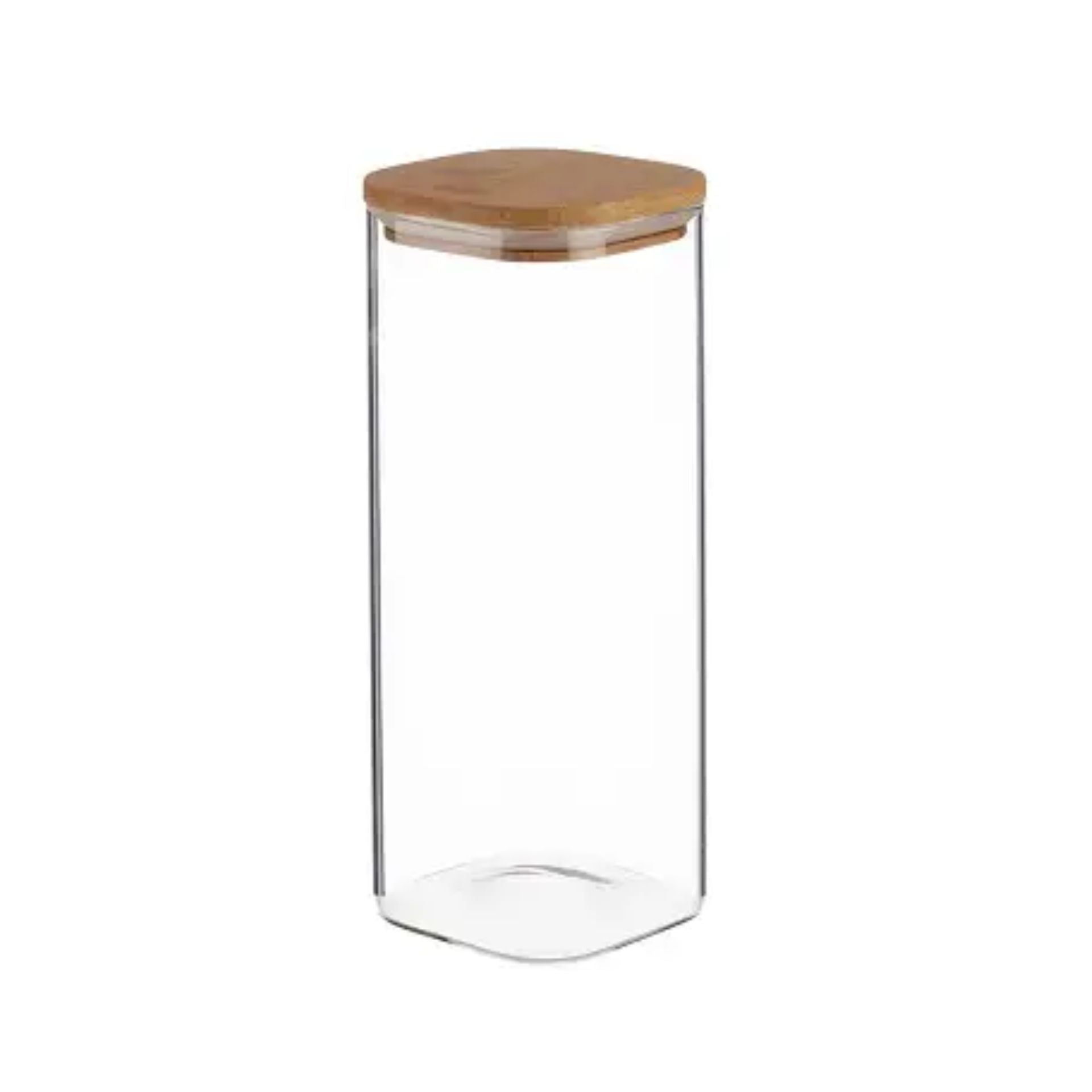 Kavanoz qelqi me kapak Bamboo 1800 ml
