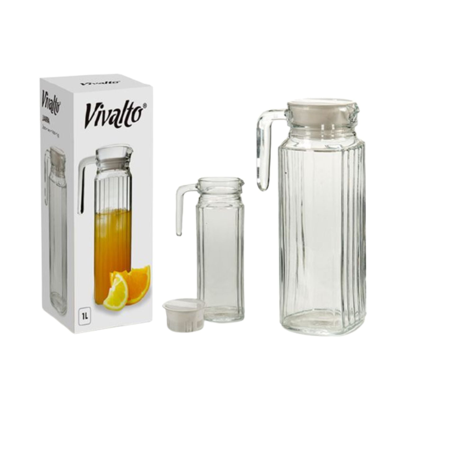 Kanë uji qelqi 1 L