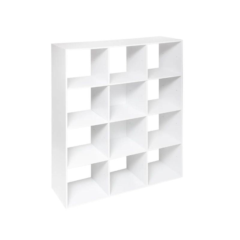 Bibliotekë me 12 pjesë MIX WHITE