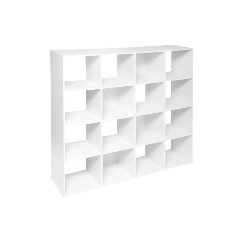 Biblioteke me 16 pjese MIX WHITE