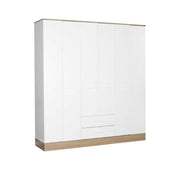 Garderobë ISA me 6 dyer