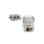 Glass jar