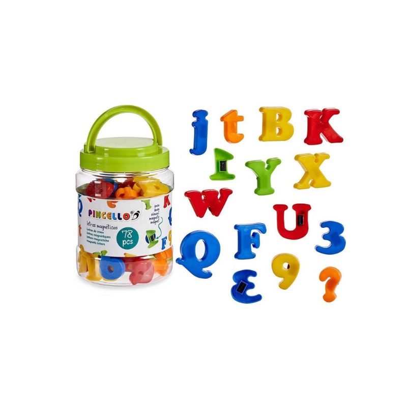 Kuti me 78 shkronja magnetike