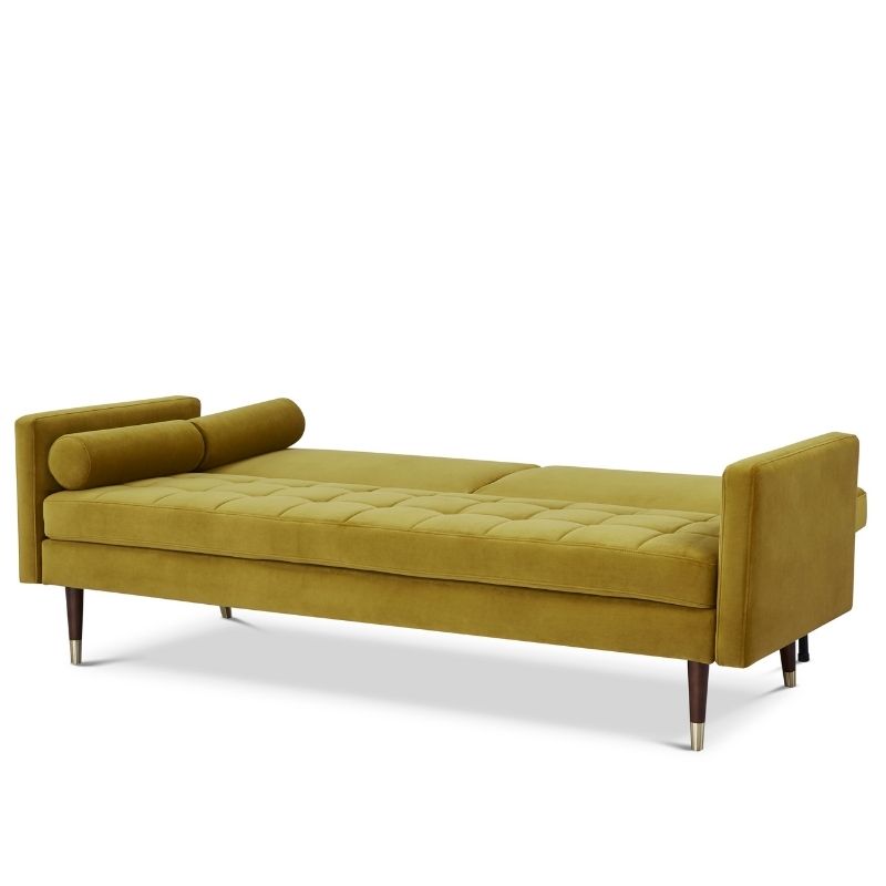 Sofa Bed dy-vendësh JULIET Green Velvet