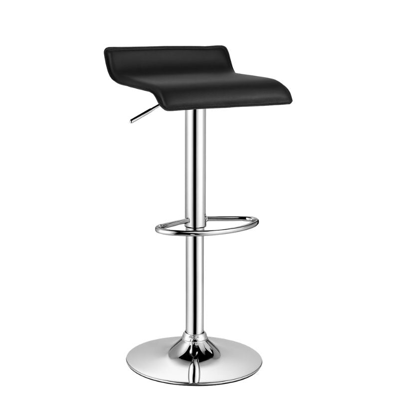 Stol bari me piston OSLO, Black