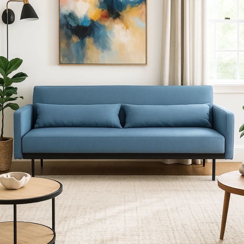 Sofa bed BONNIE, Dark Cyanine