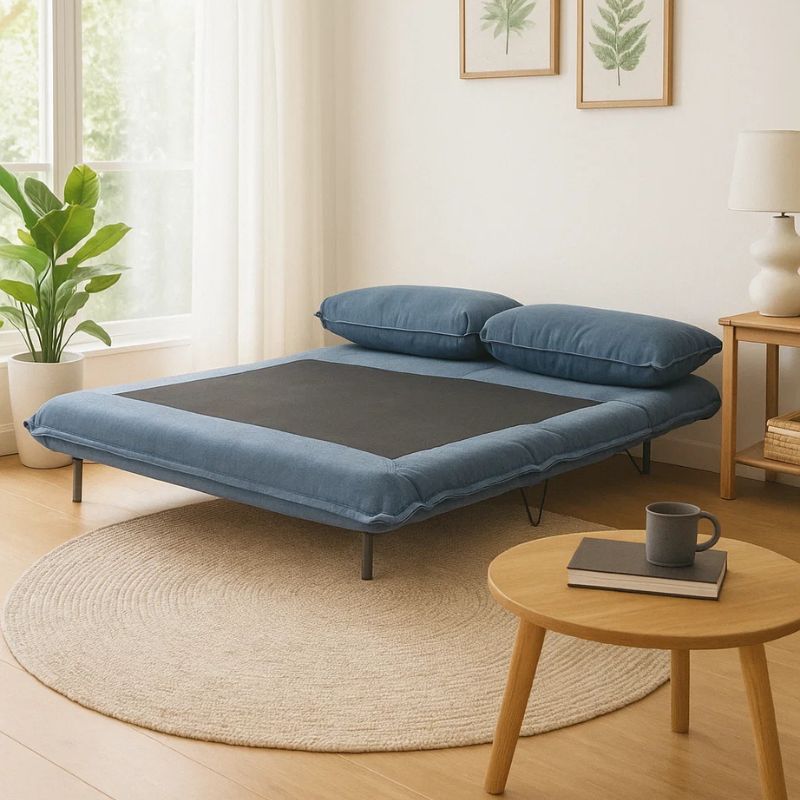 Sofa bed dy-vendësh KIARA Blue