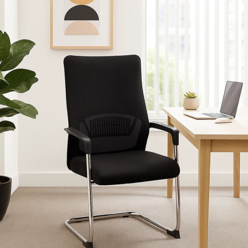 Karrige zyre statike CALVIN, Black