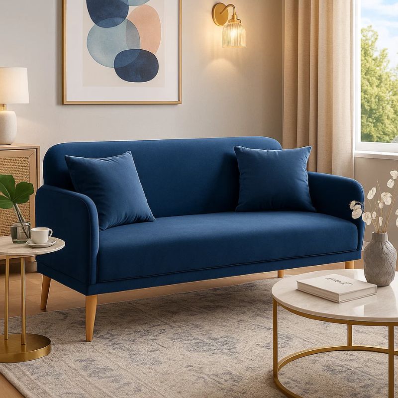 Sofa bed MALERIA, Blue