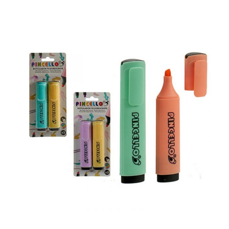 Set 2 markera fluorshent