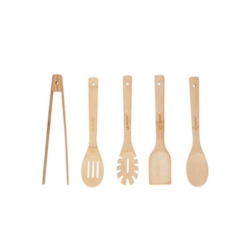 Set aksesorë gatimi Bamboo, 5 copë