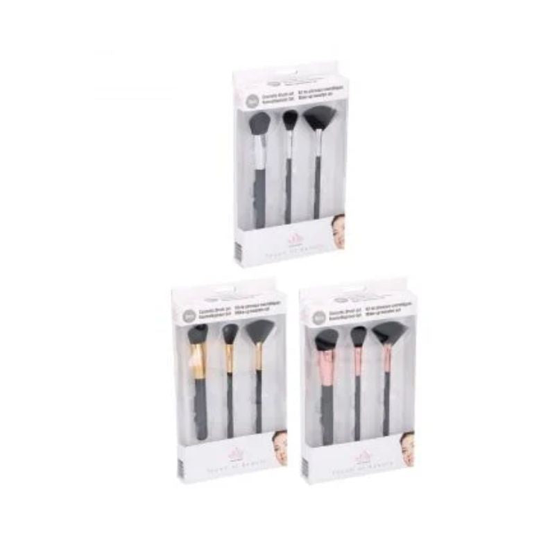Set furça make up, 3 copë