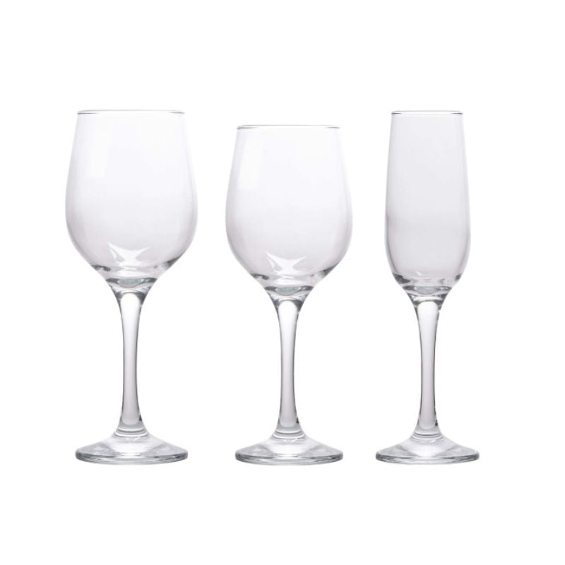 Set gota vere prej qelqi, 12 copë