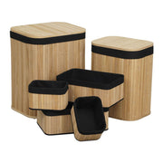 Set koshash për rroba Bamboo, 6 copë