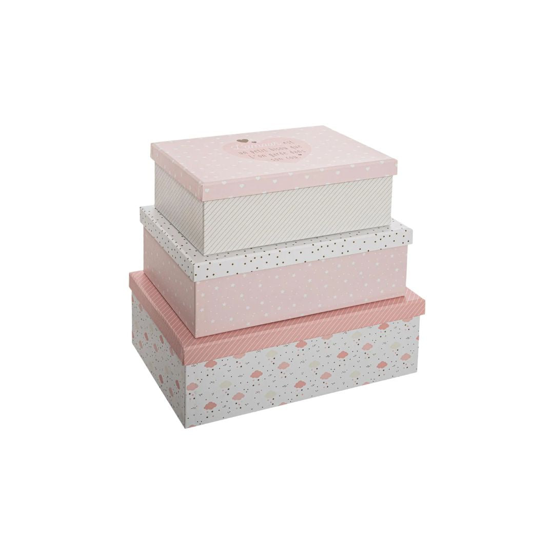 Set kuti x 3 rozë