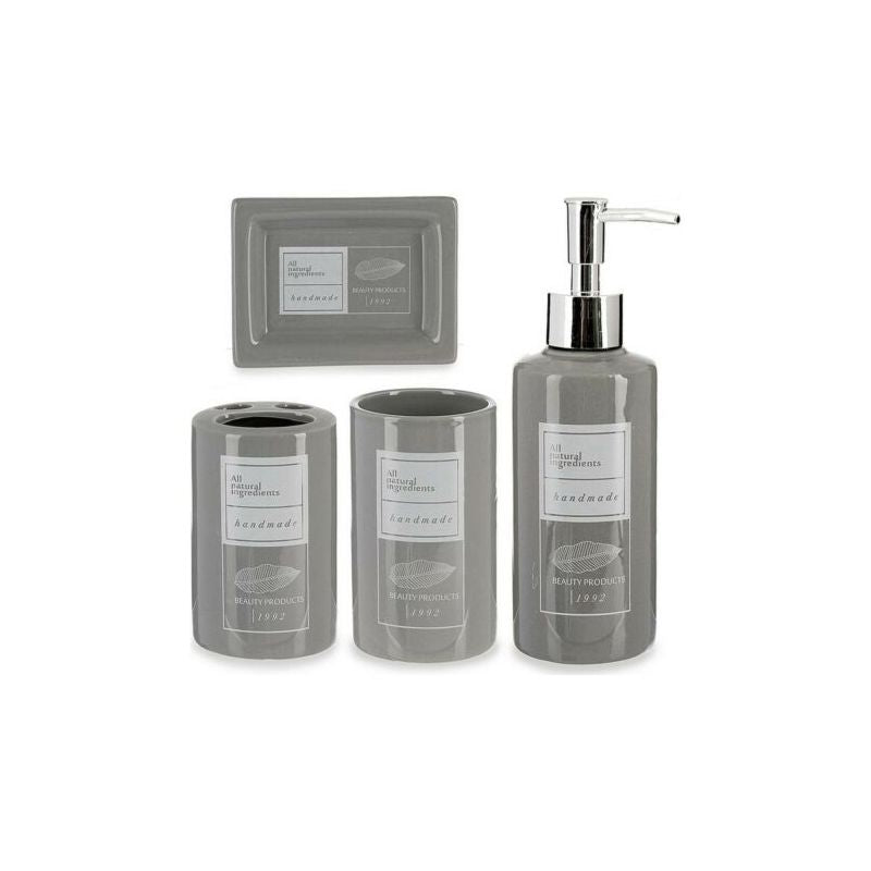 Set tualeti prej qeramike NATURAL, 4 copë