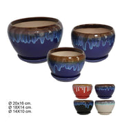 Set vazo lulesh FOREST, 3 copë