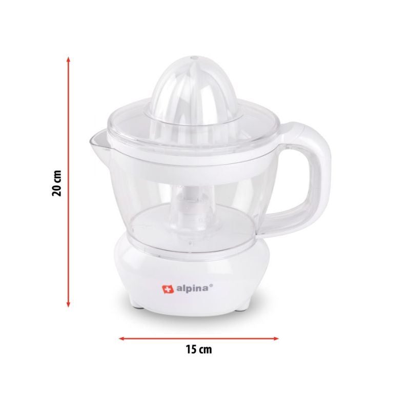 Shtrydhëse frutash 700 ml, 25 w, white