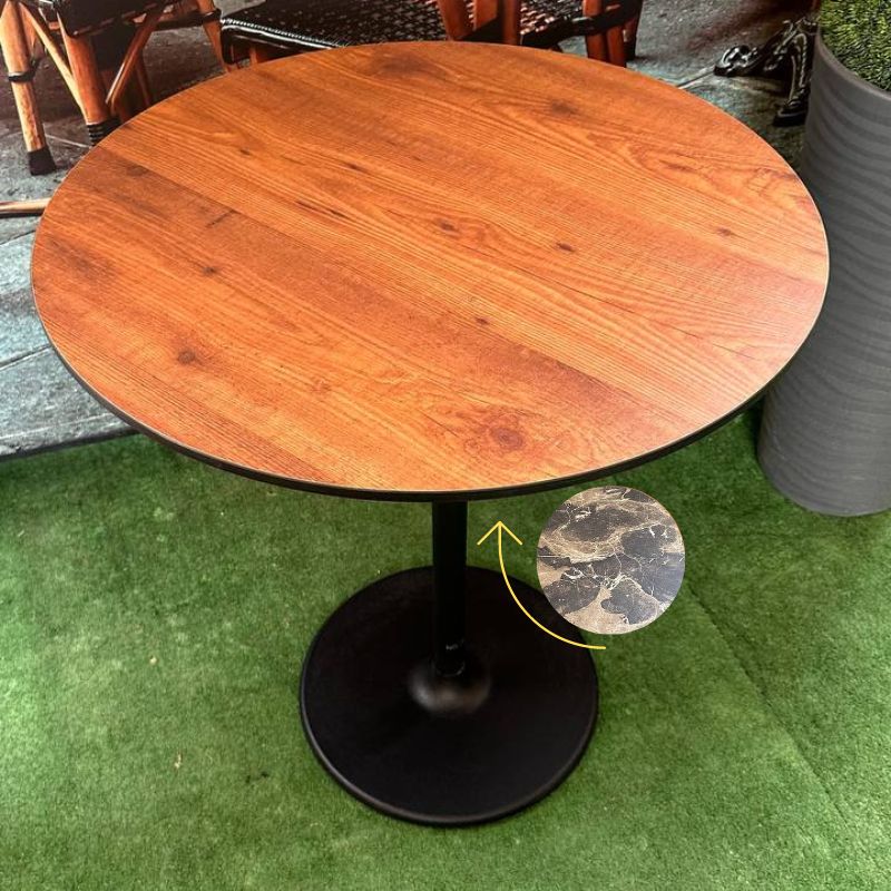 Suprinë tavoline NOVACENTRO/MARBLE, ⌀70 cm