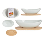 Tas sallate qeramike me bazë bamboo