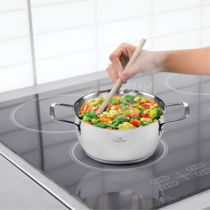 Tenxhere me kapak qelqi Pour & Cook II