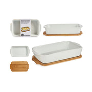 Tavë qeramike me bazë bamboo