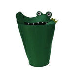 Transparent plastic organizer with handle