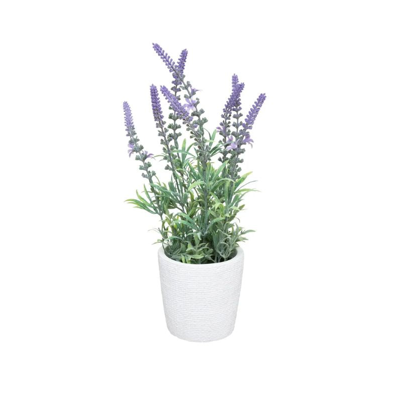 Vazo me lule artificiale LAVENDER, 36 cm