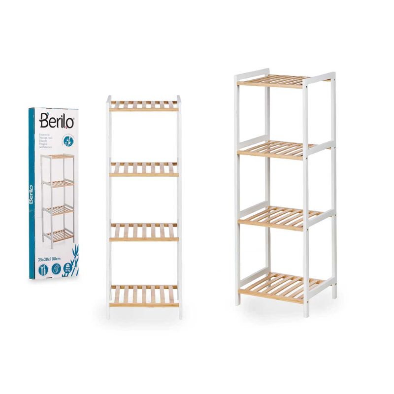 Raft me 4 ndarje BAMBOO WHITE