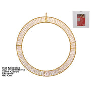 Dekorues Siluhete rrethore ,140 mikroleds, 40 cm