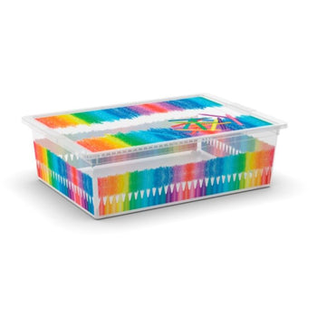 Gray organization box