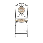 APOLO folding mosaic chair, 39X50X92CM