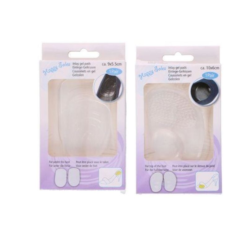 Set mbrojtës xheli për këmbët, 2 copë