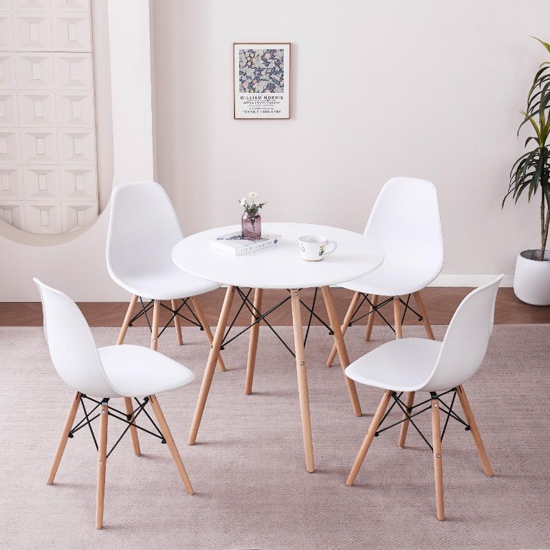 SIA Dining Table, White D80