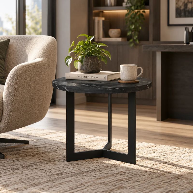 SATURN FI50 BLACK MARBLE Table