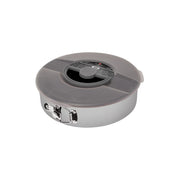 Tavë në formë rrethore me kapak