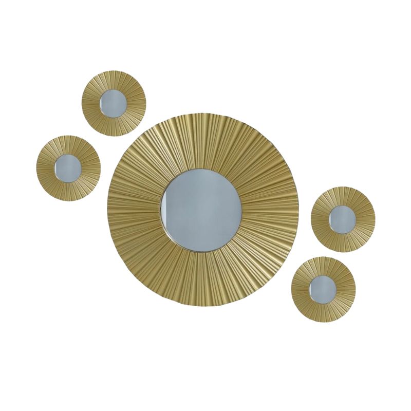 Set 5 pasqyra GOLD