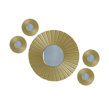 Set 5 pasqyra GOLD