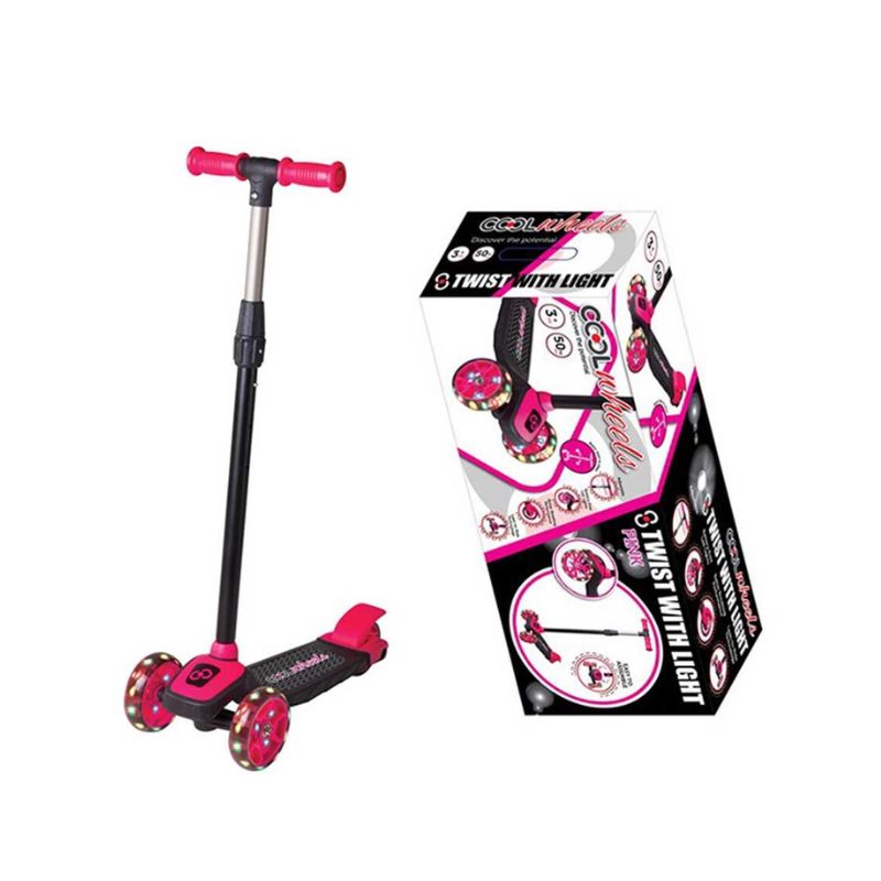 Skuter me rrota me drita led