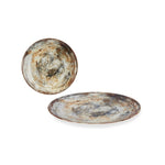 STONE BROWN porcelain plate