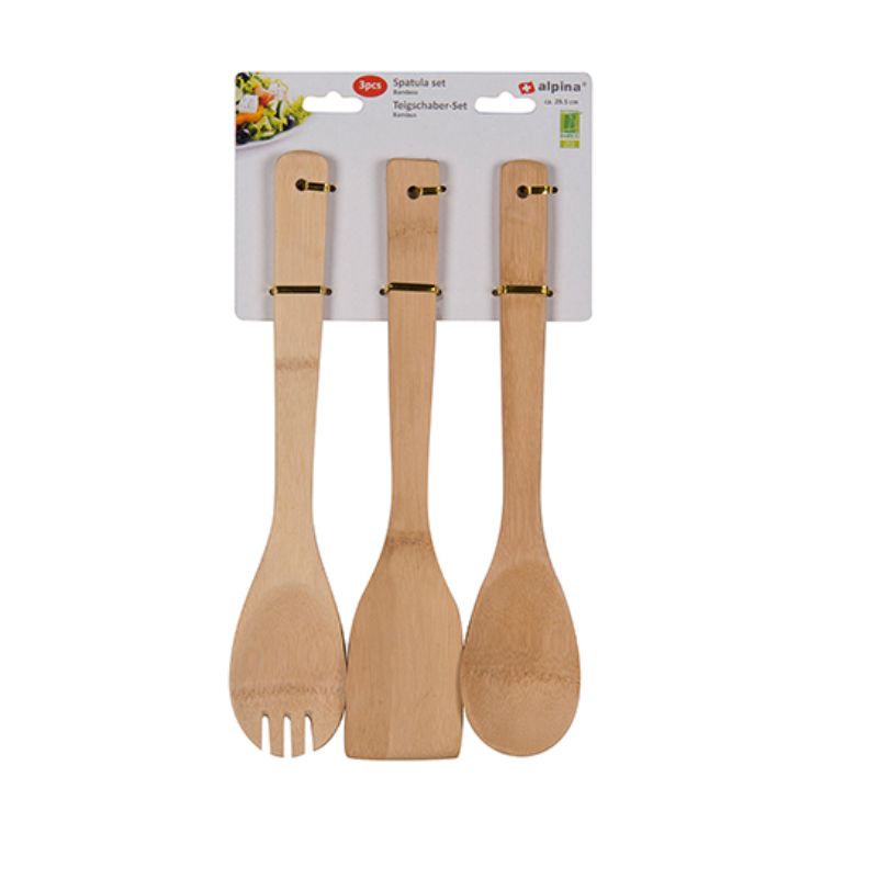 Set shpatull kuzhine 3 cp 29,5cm bamboo