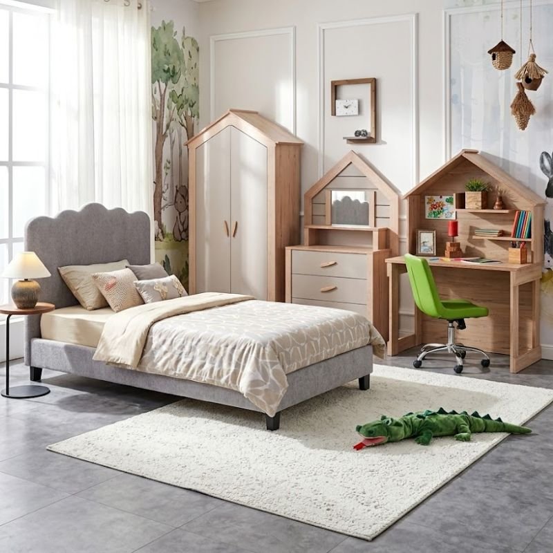Set gjumi MY HOUSE + Krevat NORDIC