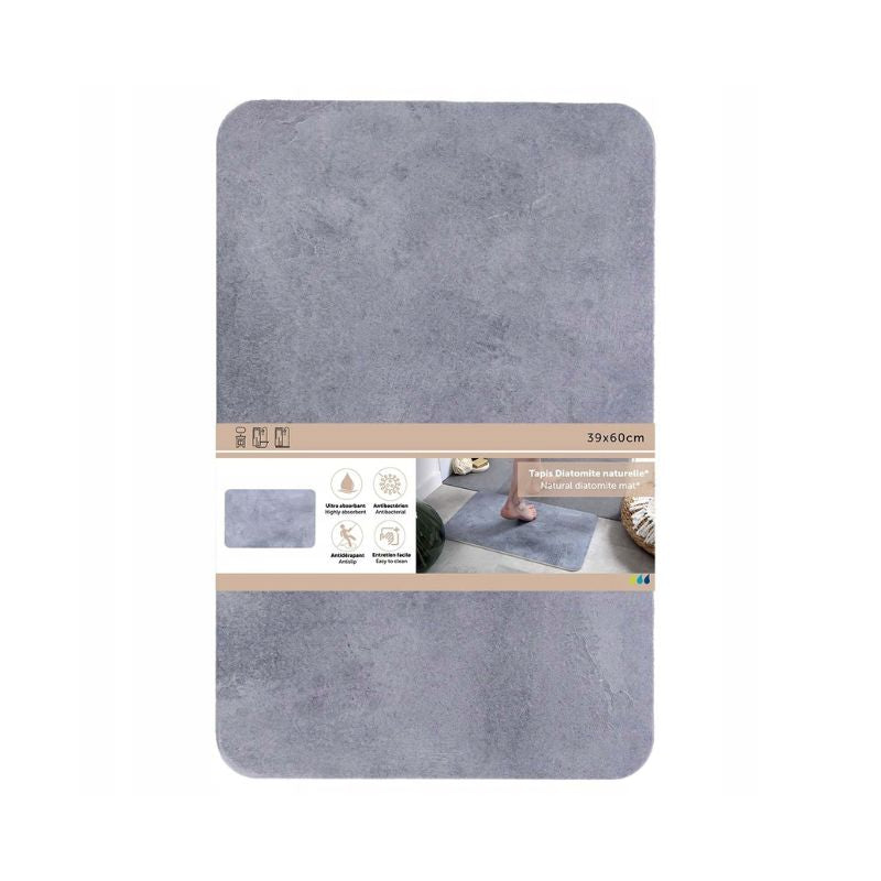 Tapet diatomiti 39 x 60 cm  Imitim betoni gri